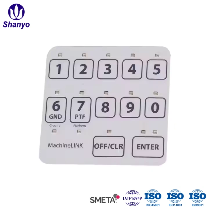 Емкостный мембранный переключатель