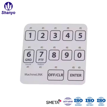 Емкостный мембранный переключатель